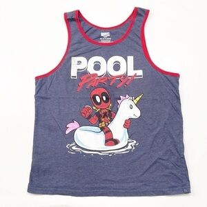 Marvel Spiderman Dead Pool tank top